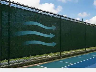 Fence Screen for Sports Venues
